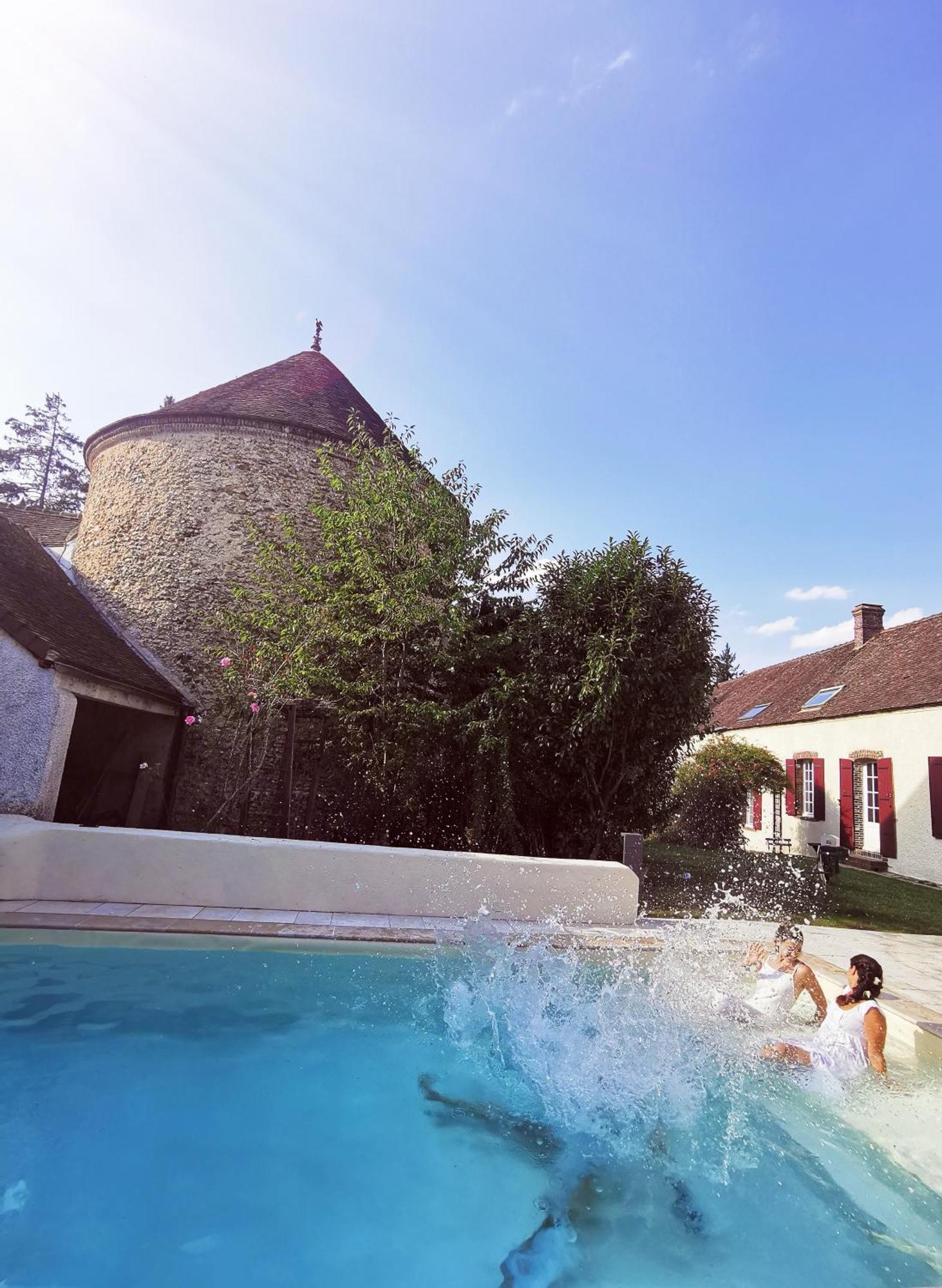 Domaine De Tardais, Ideal Famille Avec Piscine Et Nombreux Loisirs Senonches Exterior foto